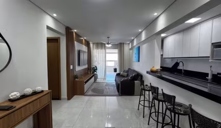 Apartamento com 2 quartos para alugar na Vila Caiçara, Praia Grande , 91 m2 por R$ 5.500