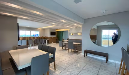 Apartamento à venda em Praia Grande-SP, Caiçara: 1 quarto, 1 sala, 1 banheiro, 1 vaga de garagem, 51m² de área.