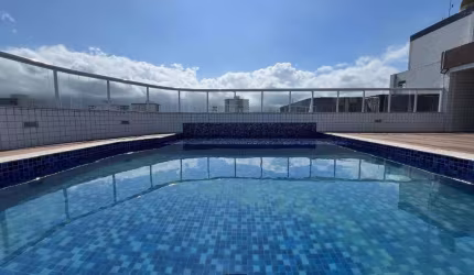 Apartamento para locação em Praia Grande-SP  2 quartos, 1 suíte, 1 sala, 2 banheiros e 77 m² no bairro Caiçara. Venha conhecer!
