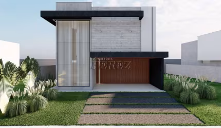 Casa em condomínio fechado com 3 quartos à venda na Rua Nelson Brunelli, --, Parque Tauá, Londrina por R$ 1.750.000