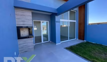 Casa Geminada nova de 03 dormitórios em Imbé