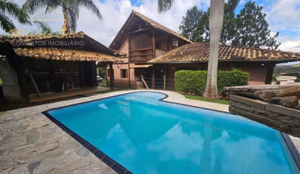 REPRESA BRAGANÇA PAULISTA, CASA ESTILO RÚSTICO CONDOMÍNIO BRAGANÇA PAULISTA