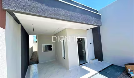 Casa plana 2 dormitórios 2 banheiros - Fino Acabamento - Aquiraz-CE