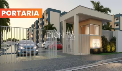 Apartamento em Construção , 2 Dormitórios, sendo 1 suíte,  Lazer completo - Messejana