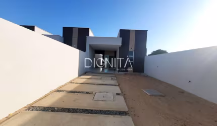 Casa plana 2 Dormitórios, 1 Suíte-- Aquiraz-CE