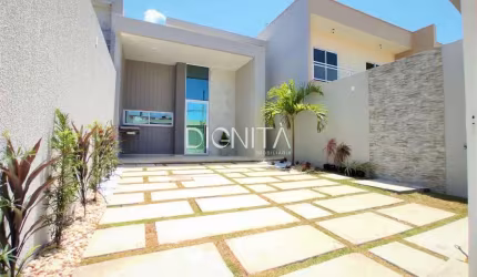 Casa Plana 3 Dormitórios - Coité-Eusébio