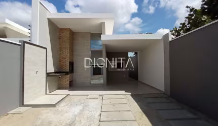 Casa Plana Alto Padrão 3 Dormitórios  Guaribas - Eusébio