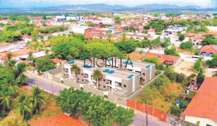 Apartamento com 2 Suítes no centro de Aquiraz