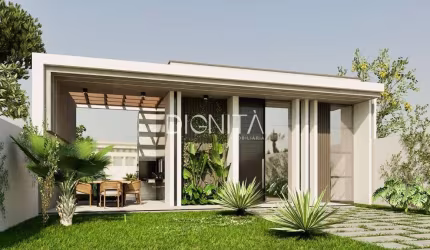 Casa Plana Alto Padrão 3 Suítes Coité-Eusébio