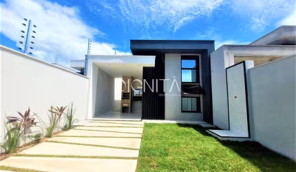 Casa plana 3 dormitórios 2 banheiros - Chácara da Prainha - Aquiraz-CE