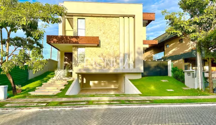 Casa de luxo com Vista Permanente para Área Verde - Alphaville Ceará I