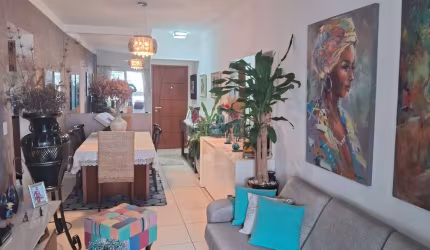 Apartamento à venda de 94m² - 02 Suítes - Guilhermina - Praia Grande  - SP.