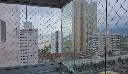 Apartamento à venda de 76m² - Vista Mar e montanha Vila Mirim - Praia Grande - SP.