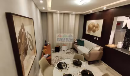 Apartamento mobiliado ,com  100m²,com 2 quartos, garagem