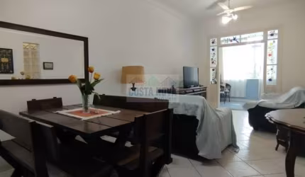 Apartamento de 118m² com 3 dormitórios, 2 banheiros e 1 vaga na Aparecida em Santos