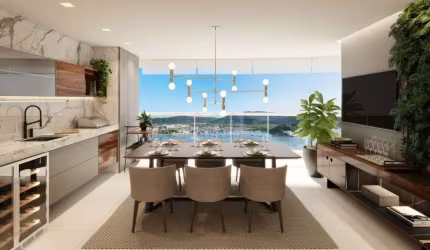 Apartamento de 163m² com 3 suítes e 3 vagas , Lazer completo na Ponta da Praia em Santos