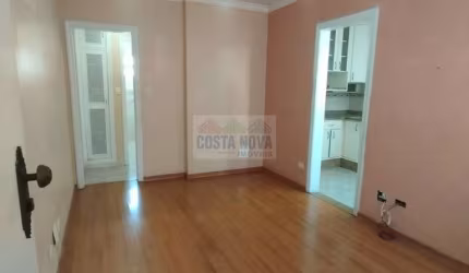 Apartamento de 54m², com 1 quarto, sala, cozinha, no Centro de São Vicente