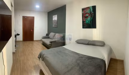 Apartamento Flat mobiliado, 38 m², 1 quarto, bairro centro de São Vicente