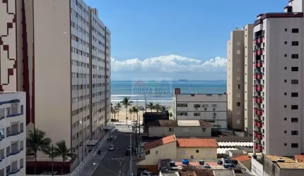 Apartamento de 109 m², 3 suítes, vista mar, 2 vagas, lazer completo, Guilhermina - Praia Grande