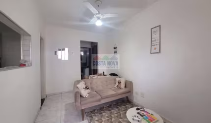 Apartamento à venda com 1 quarto, 1 vaga com 43m² em São Vicente próximo ao mar