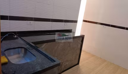 Casa com 1 quarto em condomínio  fechado no Ribeiropólis - Praia Grande- SP