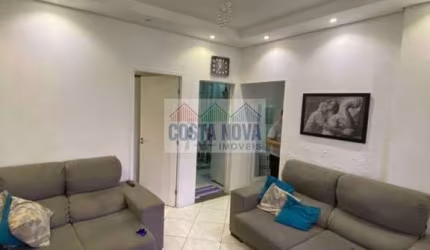 Apartamento com 2 quartos, 1 banheiro, sem garagem, na quadra da praia