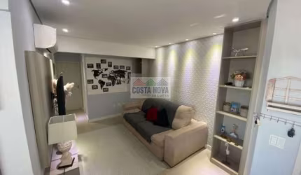 Apartamento com 3 dormitórios sendo 2 suítes, 3 banheiros, 2 vagas, bairro Itararé, São Vicente