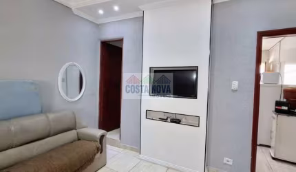 Kitnet com 42 m² no centro do Boqueirão em Praia Grande