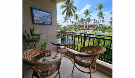Apartamento 2 quartos em condomínio de luxo na beira-mar de Muro Alto!