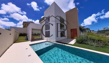Perfeição de casa nova, no Alphaville Litoral Norte!