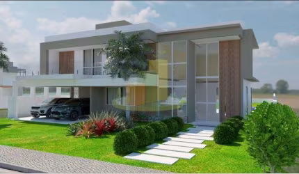 MARAVILHOSA CASA EM CONDOMÍNIO COM TOTAL INFRAESTRUTURA