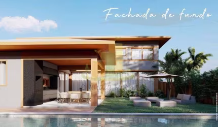 Casa com 5 suítes em condomínio fechado na Praia do Forte: A praia mais visitada do Brasil!