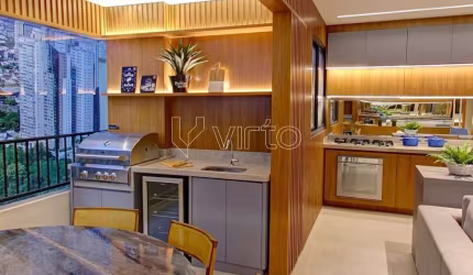 Apartamento com 3 quartos à venda na Avenida Areião, 2, Setor Pedro Ludovico, Goiânia por R$ 1.048.282