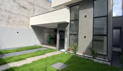 Casa em condomínio fechado com 3 quartos à venda na CP10, 1, Carolina Parque, Goiânia por R$ 480.000