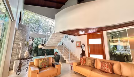 Casa em condomínio fechado com 5 quartos à venda na dos Gardênias, 1, Jardins Milão, Goiânia por R$ 3.400.000