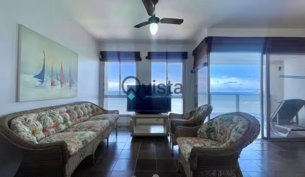 Apartamento 4 Dormitórios, 1 Suite, Vista total para o mar com sacada para locação na Pitangueiras