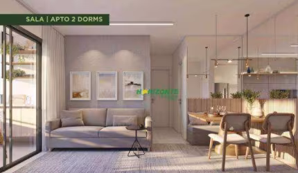 Apartamento com 2 dormitórios à venda, 54 m² - Jardim das Indústrias - São José dos Campos/SP