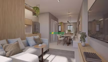 Apartamento com 3 dormitórios à venda, 66 m² - Parque Industrial - São José dos Campos/SP