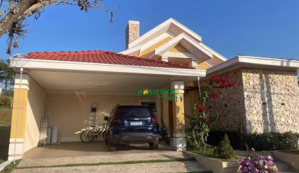 Casa térrea em condomínio alto padrão, 4 dormitórios 1 suíte em Caçapava SP