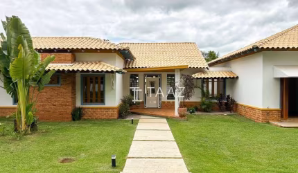 Chácara com 4 suítes à venda, 416m² por R$ 3.500.000,00 - Vale das Laranjeiras - Indaiatuba/SP