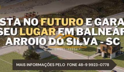Terreno à venda, 300 m² -Bairro Arpoador - Balneário Arroio do Silva/SC