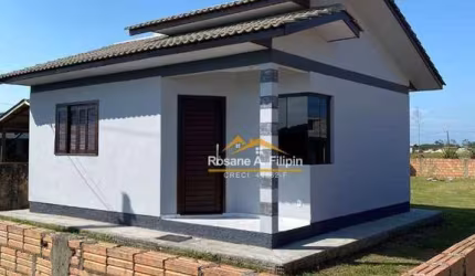 Casa com 1 dormitório à venda, 40 m²  - Zona Sul - Balneário Arroio do Silva/SC