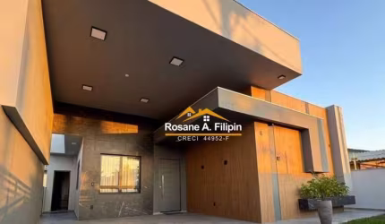 Casa com 3 dormitórios à venda, 160 m²  - Zona Sul - Balneário Arroio do Silva/SC