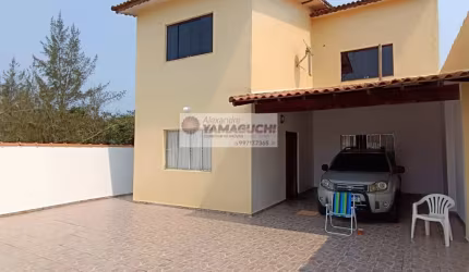 Sobrado com vista para o mar em Ilha Comprida/Viaréggio/4 Dormitórios/Escriturado