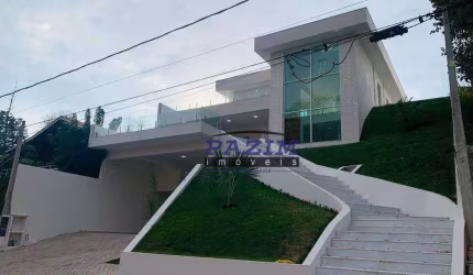 Casa alto padrão com 4 suítes à venda, 519 m² - Condomínio Estância Marambaia - Vinhedo/SP