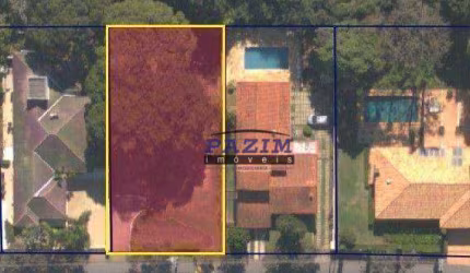 Terreno à venda, 800 m² por R$ 1.200.000,00 - Condomínio Estância Marambaia - Vinhedo/SP