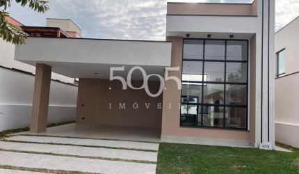 Casa térrea em condomínio à venda no Condomínio Una em Itu/SP, 3 suítes, com 151m² construídos em um terreno de 347m²