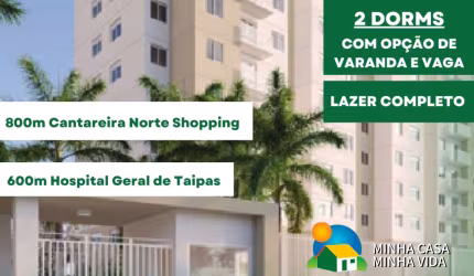 Apartamentos com 2 dorm. com e sem terraço Jardim Pirituba