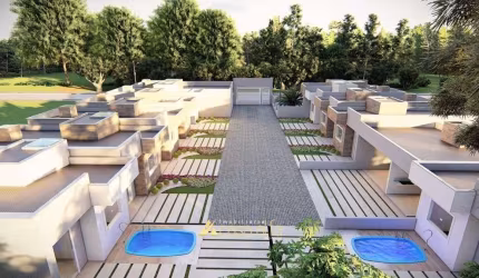 Casa com piscina em condominio  Pontal do Parana