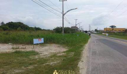 Vendo terreno frente rodovia das praias.